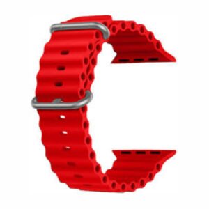Ocean Silicone Strap Red