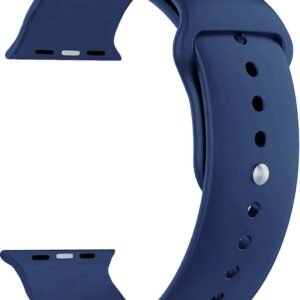 Plane Silicone Strap Dark Blue