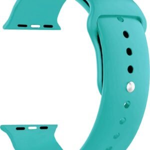 Plane Silicone Strap Light Blue