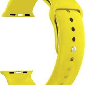 Plane Silicone Strap Yellow