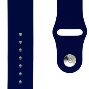 Plane Silicone Strap Navy Blue